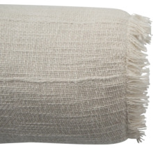 Coussin décoratif à franges