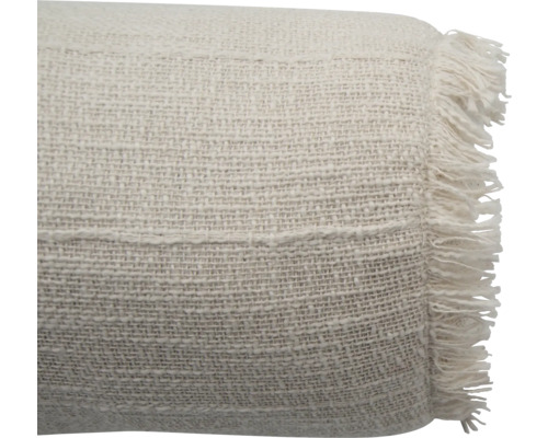 Coussin décoratif à franges