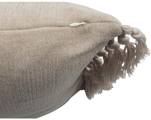 Dekokissen mit Fransen