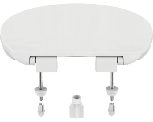 Toilettendeckel mit Befestigungsmaterial