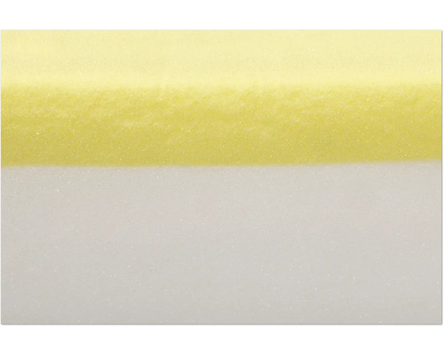 Matelas en mousse jaune et blanc