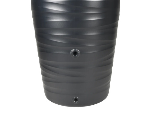 Regentonne mit zwei Anschlüssen