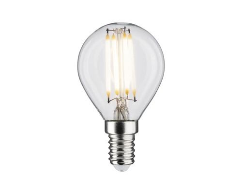 Klare LED-Lampe mit E14-Sockel