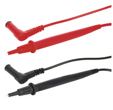 Multimeter Messleitungen, ein rotes und ein schwarzes Kabel