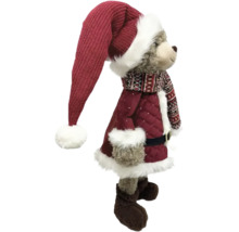 Ours en peluche en décoration de Père Noël