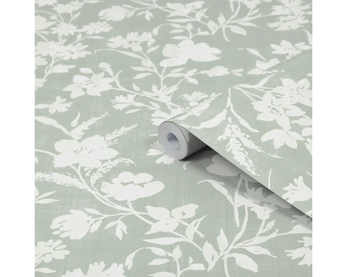 Rouleau de papier peint à motif floral