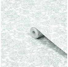 Tapetenrolle mit floralem Muster