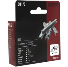 J C Schwarz Heftklammern Typ 581/6, 2000 Stück