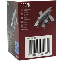 Paquet d'agrafes 530/8