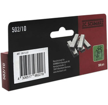 J.C. Schwarz Klammern Typ 502/10, 500 Stück