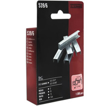 J.C. Schwarz Heftklammern 539/6, 1200 Stück