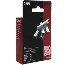 J C Schwarz Heftklammern 539/8, 1200 Stück