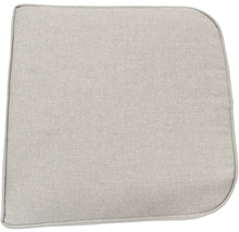 Quadratisches Sitzkissen mit abgerundeten Ecken für Möbel