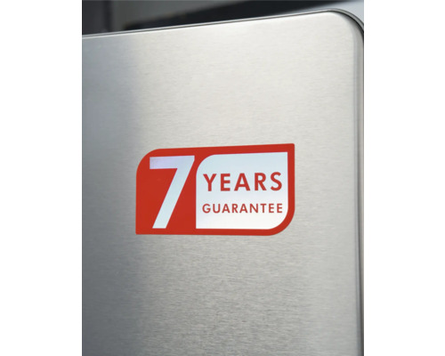 Sieben Jahre Garantie