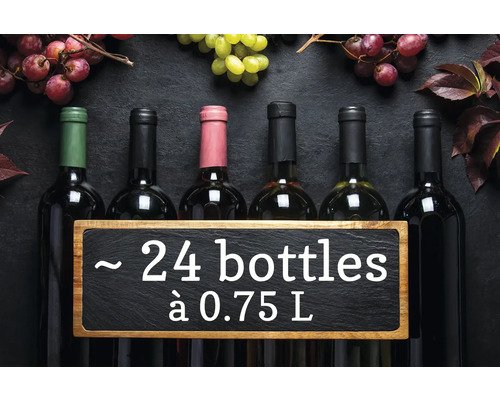 Etwa 24 Weinflaschen à 0,75 Liter