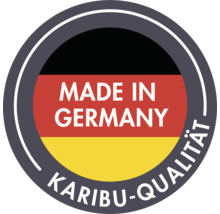 Gartenhaus Karibu Minna 2 212 x 210 cm natur