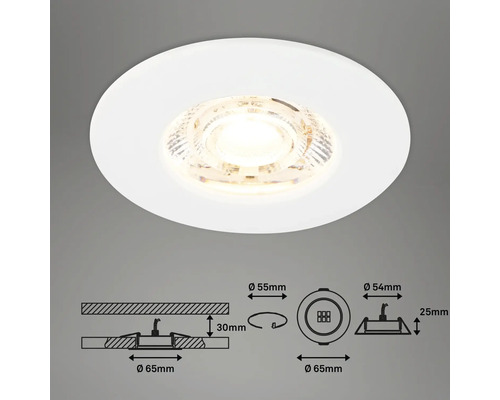 Dimensions d''un spot encastrable rond
