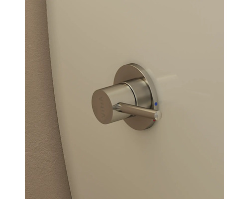 Robinet de douche apparent en métal