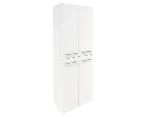 Hochschrank FACKELMANN Verona BxHxT 60x162x31.8 cm Frontfarbe weiss 73163