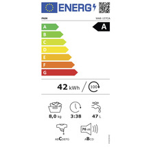 Étiquette énergétique Lave-linge PKM WA8-15TCA