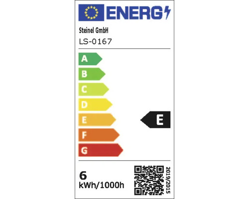 Energieeffizienzlabel mit der Klasse E