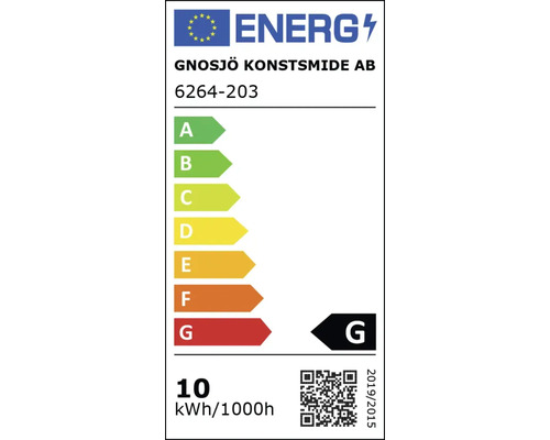 Energielabel Gnosjö Konstsmide AB