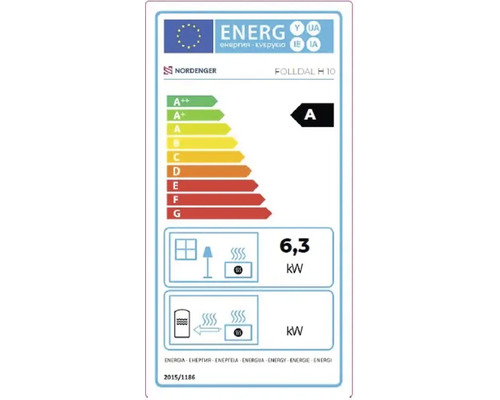Energielabel Nordenger Folldal H 10: Energieeffizienzklasse A