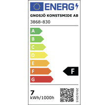 Étiquette énergétique de Gnosjö Konstsmide AB avec la classe d''efficacité énergétique F