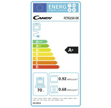 Candy FCT615X DE Energielabel mit der Energieeffizienzklasse A+