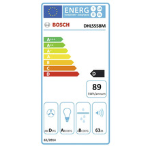 Bosch DHL555BM Energielabel