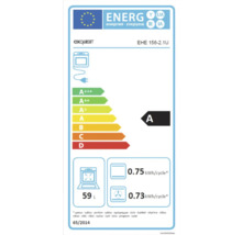 Étiquette énergie Exquisit avec classe d'efficacité énergétique A
