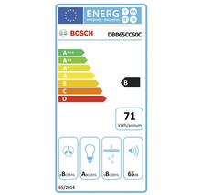 Bosch Logo Energieeffizienzlabel DBB65CC60C