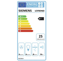 Siemens LC97BDN60 Energielabel mit der Energieeffizienzklasse A++
