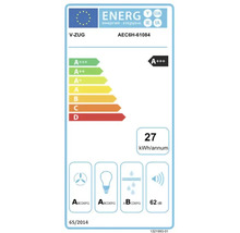 V-ZUG AiroClearEinbau V600 H90 Dunstabzug 90 cm chromeclass 6108400000