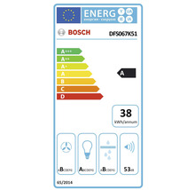 Bosch DFS067K51 Hotte à écran plat 60 cm en acier inoxydable
