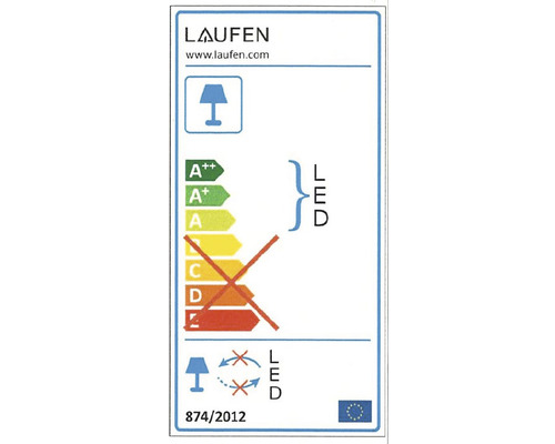 Laufens Energieeffizienzlabel für LED-Lampen von A++ bis E