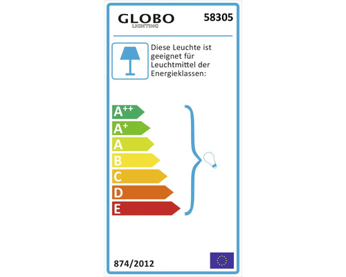 Energielabel der Marke Globo Lighting