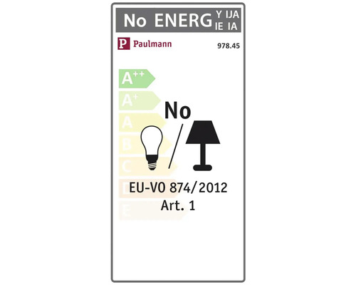 Paulmann Logo Energieeffizienzlabel