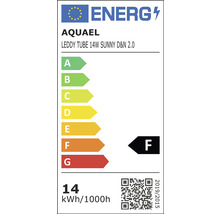 Étiquette énergétique pour Aquael Leddy Tube 14W Sunny D&N 2.0