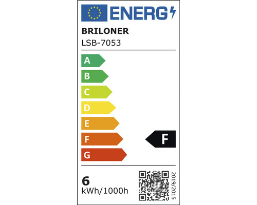 Étiquette énergétique Briloner F