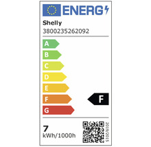 Shelly Energielabel mit der Energieeffizienzklasse F