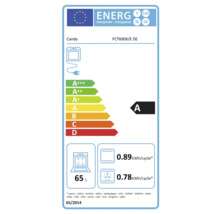 Candy FCT600X/E DE Energieeffizienzlabel
