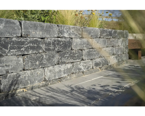 Mur de jardin en pierres de béton