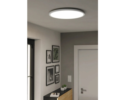 Panneau LED Slim 13,9W 1750 lm 2795 K Ø 50 cm blanc