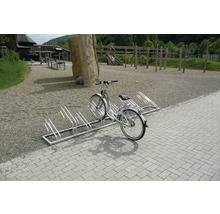 Schake Fahrradständer für Hoch/Tiefstellung für 4 Einstellplätze L =1400 mm