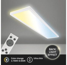 Rechteckige Deckenleuchte mit Farbwechsel und Fernbedienung