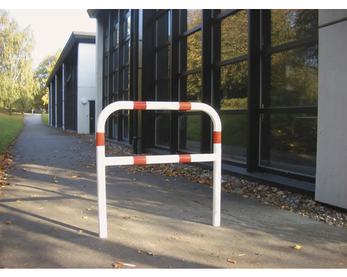 U-förmiger Anfahrschutzbügel aus Stahl