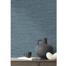 Vliestapete 866445 Symphony Uni blau