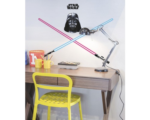 Wandtattoo Disney Star Wars Darth Vader & Lightsaber 50x70 cm