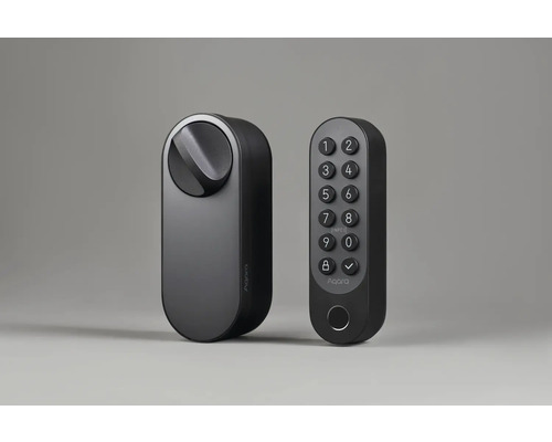 Serrure de porte Aqara avec code numérique et capteur d''empreintes digitales